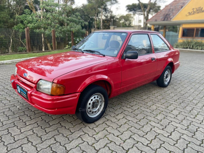 ESCORT 1.0 HOBBY 8V GASOLINA 2P MANUAL - 1996 - CANELA