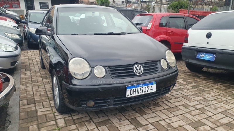 POLO 1.6 MI SÉRIE OURO 8V GASOLINA 4P MANUAL - 2003 - CAXIAS DO SUL