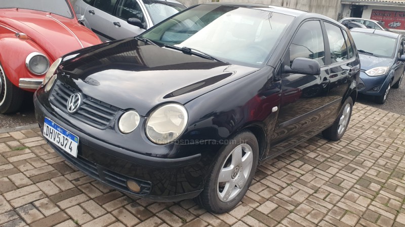 POLO 1.6 MI SÉRIE OURO 8V GASOLINA 4P MANUAL - 2003 - CAXIAS DO SUL