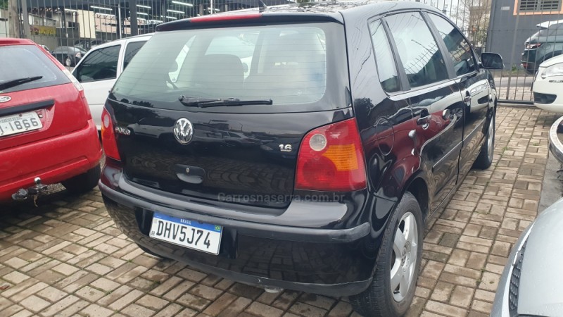 POLO 1.6 MI SÉRIE OURO 8V GASOLINA 4P MANUAL - 2003 - CAXIAS DO SUL