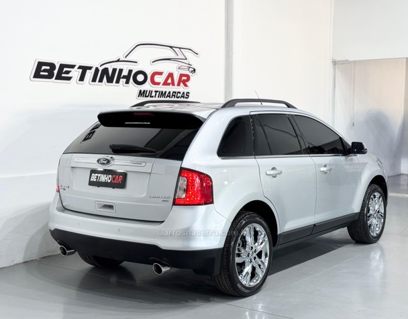 EDGE 3.5 LIMITED AWD V6 24V GASOLINA 4P AUTOMÁTICO - 2013 - ESTâNCIA VELHA