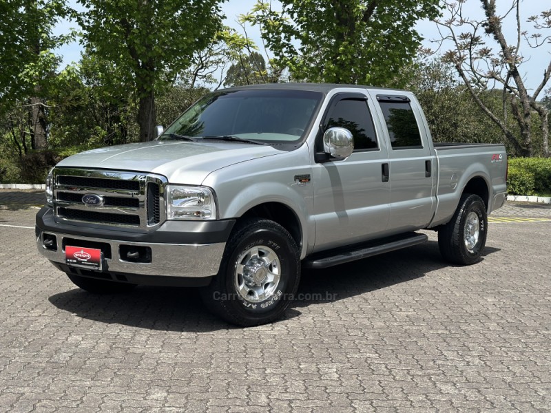 f 250 4.2 xlt 4x2 cd turbo intercooler diesel 4p manual 2005 caxias do sul