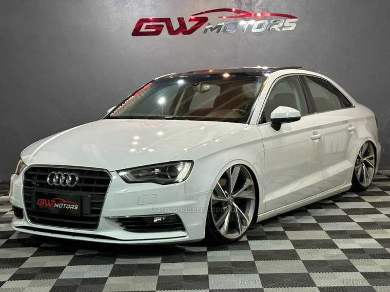 A3 1.8 TFSI SEDAN AMBITION 16V 180CV GASOLINA 4P S TRONIC - 2014 - NOVO HAMBURGO