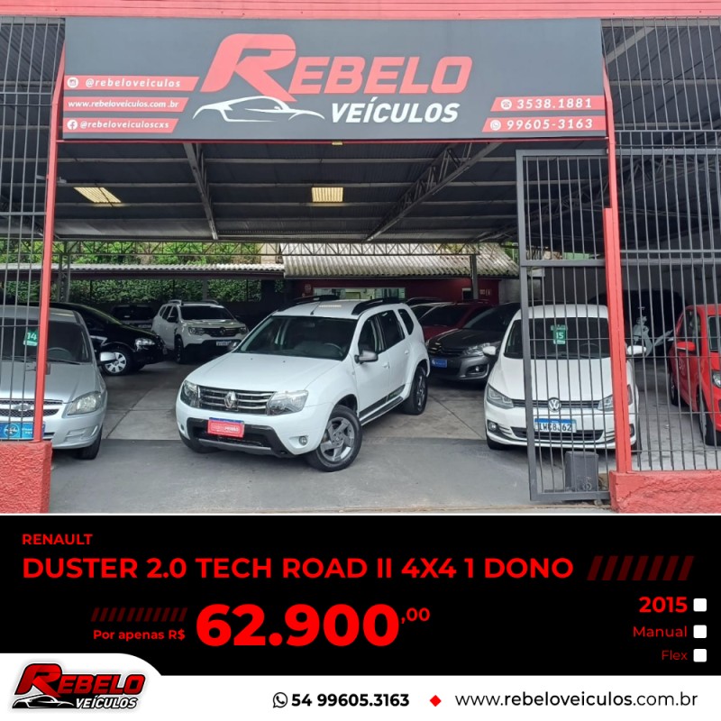 DUSTER 2.0 TECH ROAD II 4X4 16V FLEX 4P MANUAL