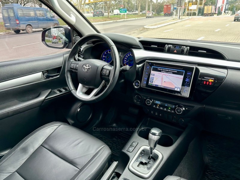 HILUX 2.8 SRX PLUS 4X4 CD TURBO DIESEL 4P AUTOMÁTICO - 2017 - ESTâNCIA VELHA