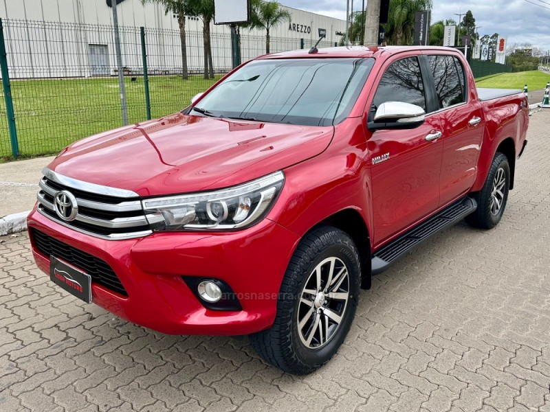 HILUX 2.8 SRX PLUS 4X4 CD TURBO DIESEL 4P AUTOMÁTICO - 2017 - ESTâNCIA VELHA