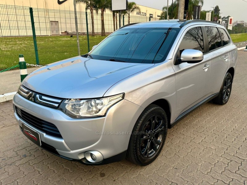 outlander 2.0 16v gasolina 4p automatico 2014 estancia velha