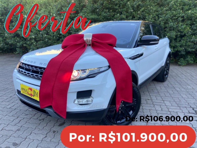 RANGE ROVER EVOQUE 2.0 PRESTIGE TECH 4WD 16V GASOLINA 4P AUTOMÁTICO