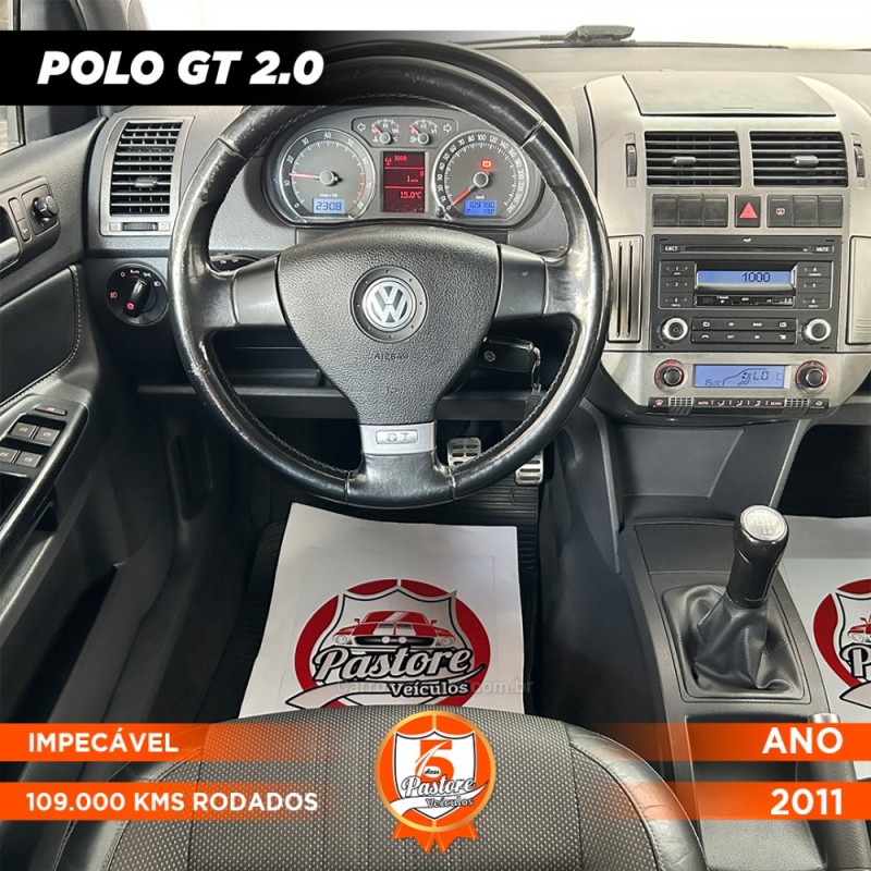 POLO 2.0 MI GT 8V FLEX 4P MANUAL - 2011 - VACARIA