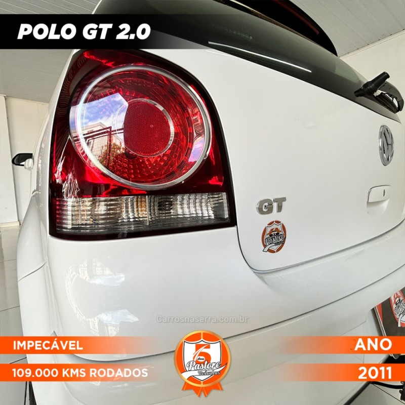 POLO 2.0 MI GT 8V FLEX 4P MANUAL - 2011 - VACARIA