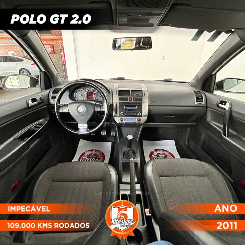 POLO 2.0 MI GT 8V FLEX 4P MANUAL - 2011 - VACARIA