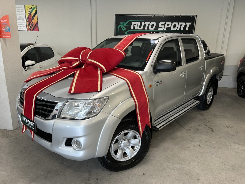 HILUX 3.0 SR 4X4 CD 16V TURBO INTERCOOLER DIESEL 4P AUTOMÁTICO - 2012 - CAXIAS DO SUL