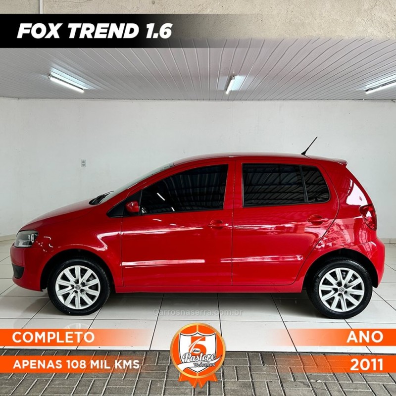 FOX 1.6 MI 8V FLEX 4P MANUAL - 2011 - VACARIA