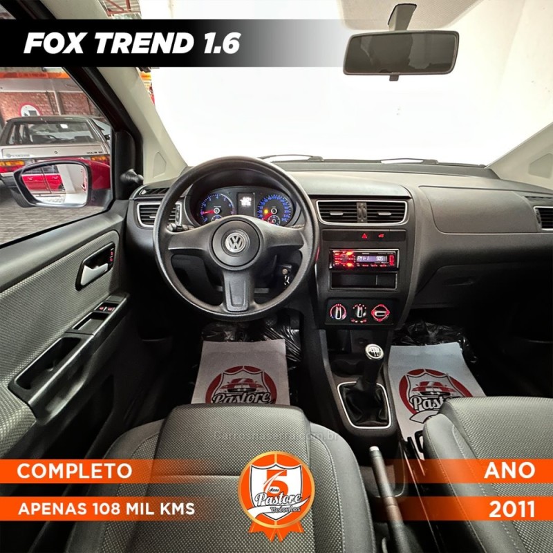 FOX 1.6 MI 8V FLEX 4P MANUAL - 2011 - VACARIA