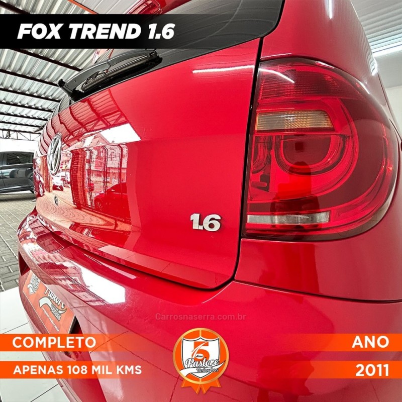 FOX 1.6 MI 8V FLEX 4P MANUAL - 2011 - VACARIA