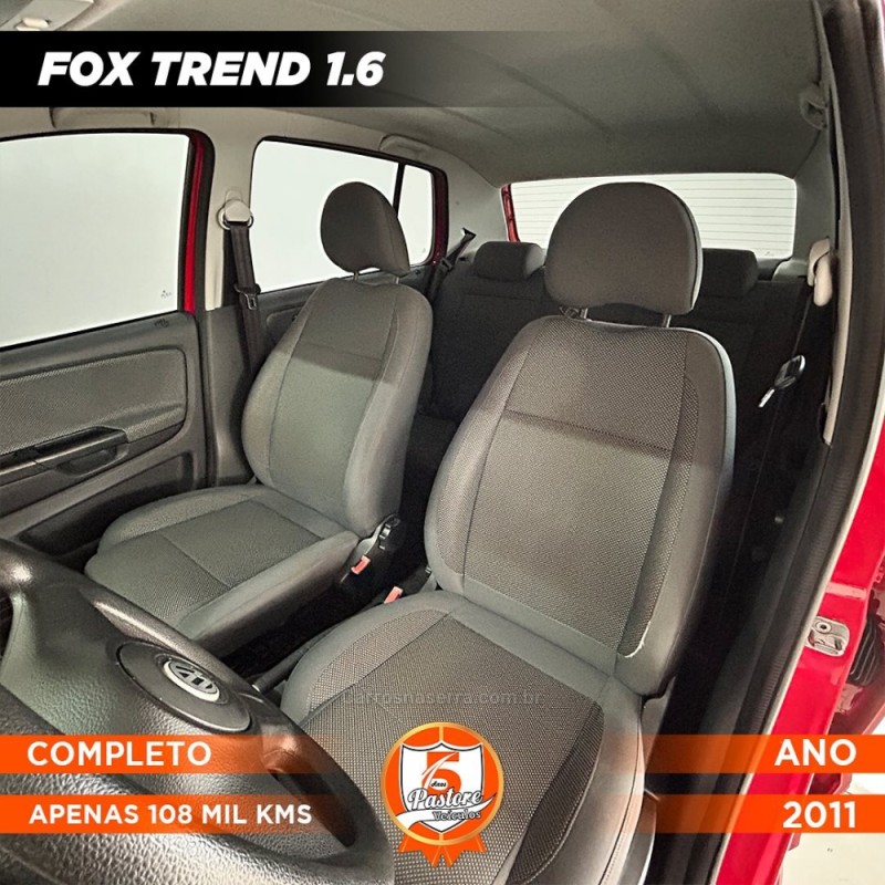 FOX 1.6 MI 8V FLEX 4P MANUAL - 2011 - VACARIA