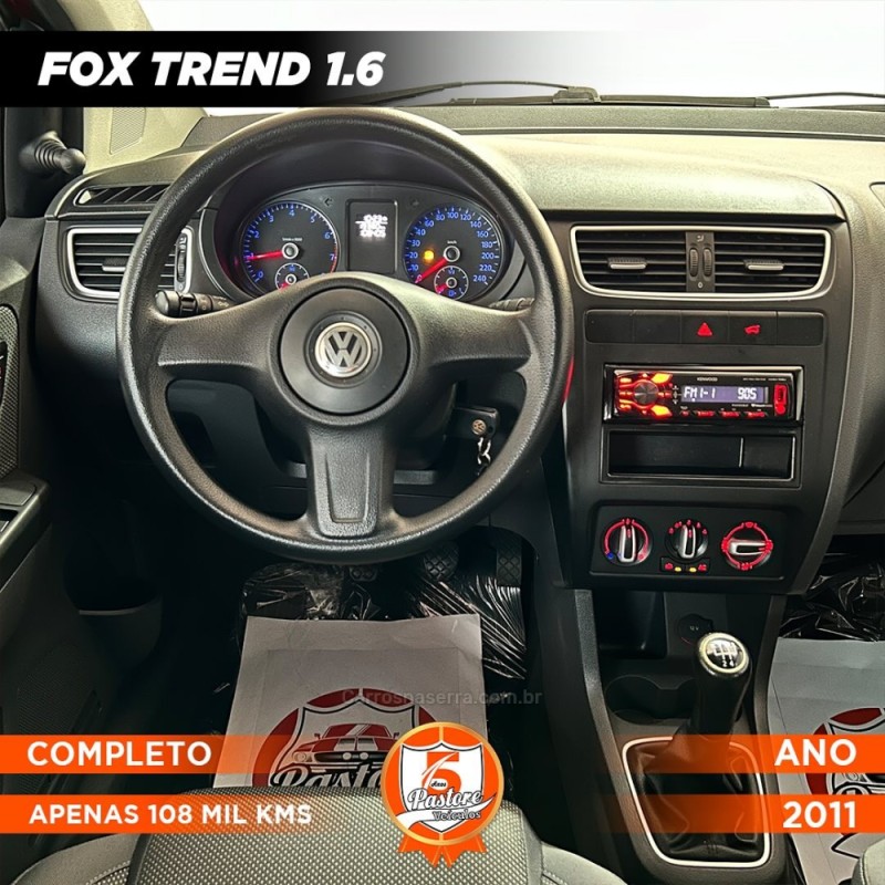 FOX 1.6 MI 8V FLEX 4P MANUAL - 2011 - VACARIA