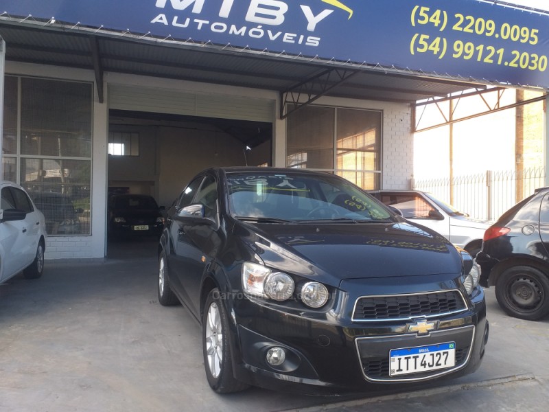 SONIC 1.6 LTZ SEDAN 16V FLEX 4P AUTOMÁTICO - 2013 - CAXIAS DO SUL