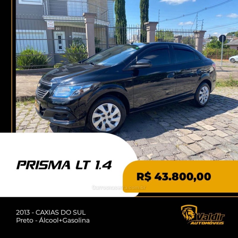 PRISMA 1.4 MPFI LT 8V FLEX 4P MANUAL - 2013 - CAXIAS DO SUL