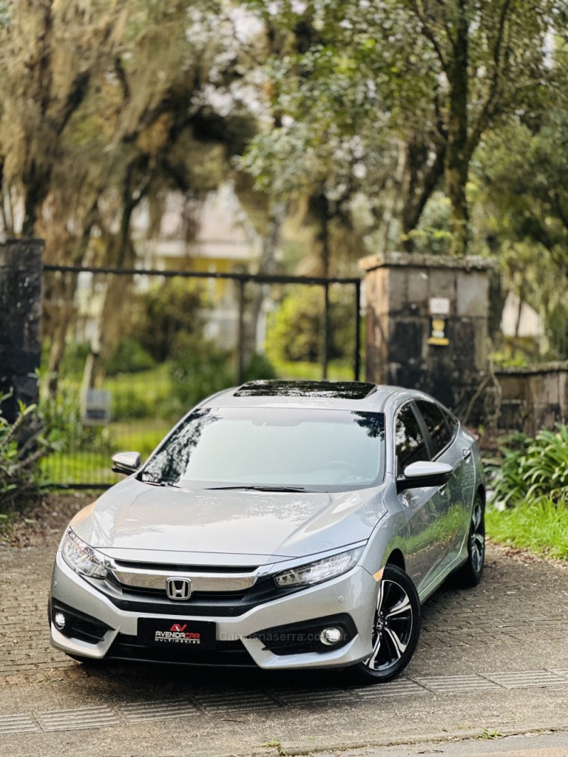 civic 1.5 16v touring turbo gasolina 4p automatico 2017 canela