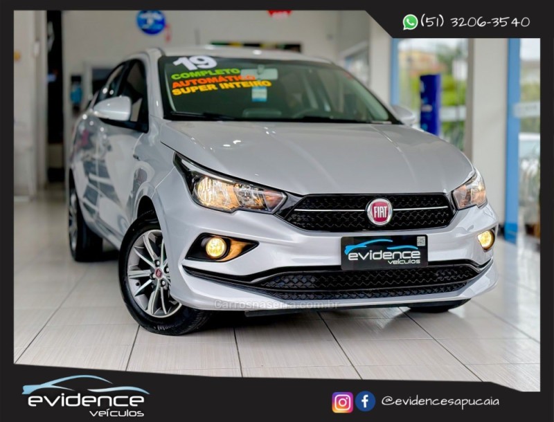 cronos 1.8 drive 16v flex 4p automatico 2019 sapucaia do sul