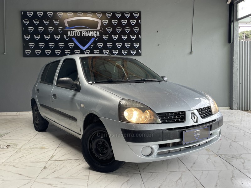 CLIO 1.0 EXPRESSION 16V FLEX 4P MANUAL - 2005 - CAXIAS DO SUL