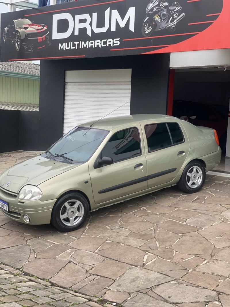 clio 1.6 rt sedan 16v gasolina 4p manual 2003 caxias do sul