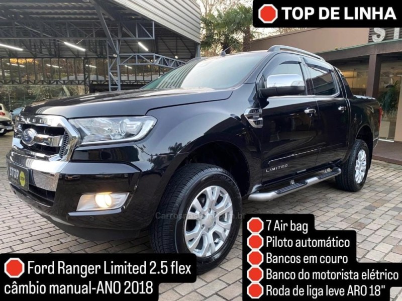 ranger 2.5 limited 4x2 cd 16v flex 4p manual 2018 dois irmaos