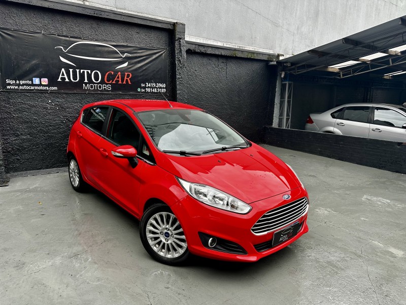 FIESTA 1.6 TITANIUM HATCH 16V FLEX 4P AUTOMÁTICO - 2015 - CAXIAS DO SUL