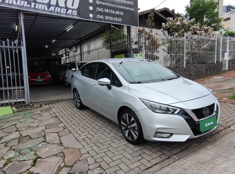 VERSA 1.6 EXCLUSIVE 16V FLEX 4P AUTOMÁTICO - 2021 - CAXIAS DO SUL