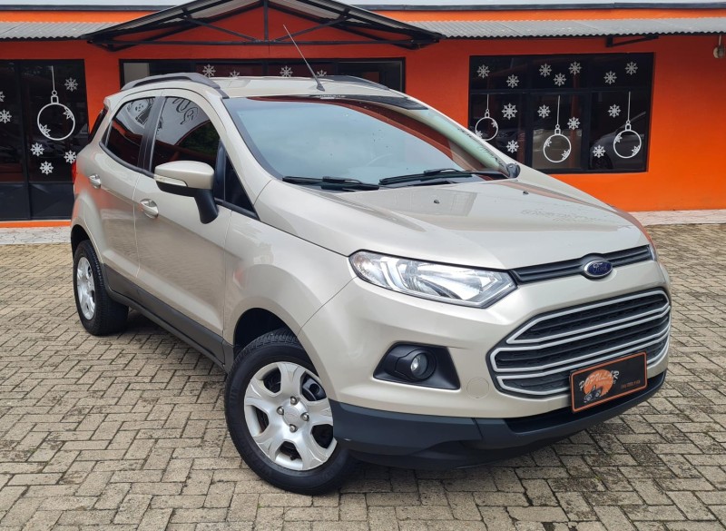 ecosport 1.6 se 16v flex 4p automatico 2017 canela