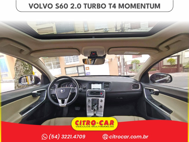 S60 2.0 T4 MOMENTUM GASOLINA 4P AUTOMÁTICO - 2017 - CAXIAS DO SUL