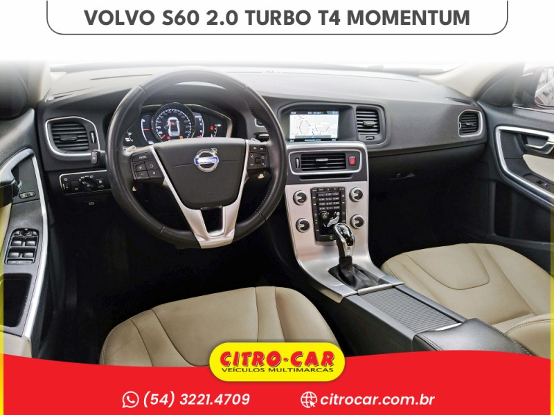 S60 2.0 T4 MOMENTUM GASOLINA 4P AUTOMÁTICO - 2017 - CAXIAS DO SUL