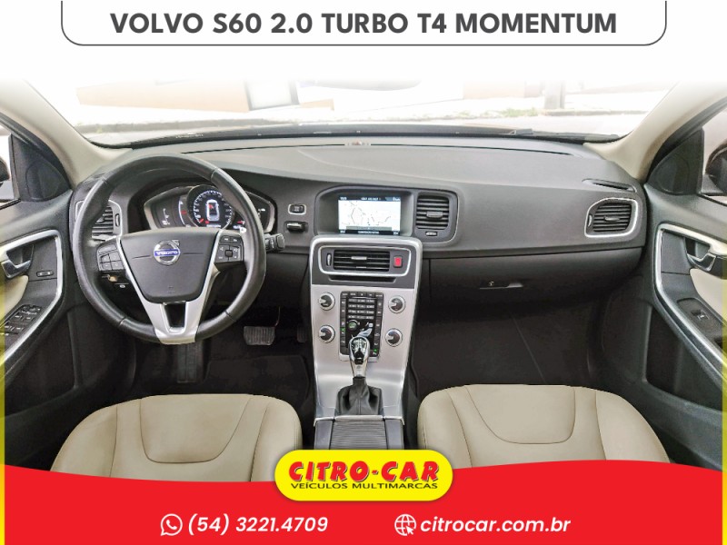 S60 2.0 T4 MOMENTUM GASOLINA 4P AUTOMÁTICO - 2017 - CAXIAS DO SUL