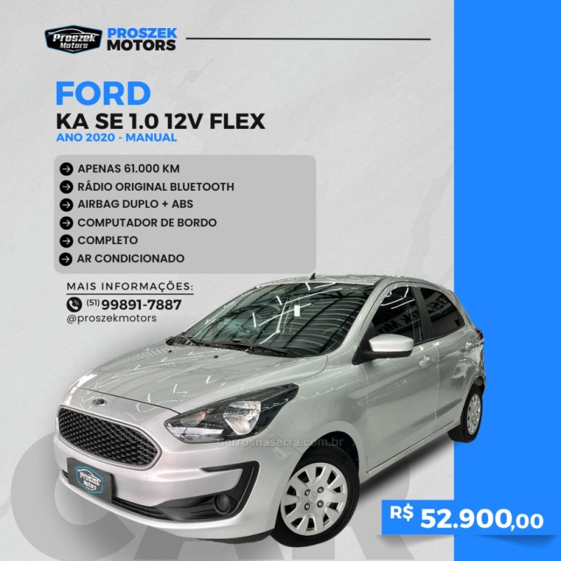 KA 1.0 SE 12V FLEX 4P MANUAL