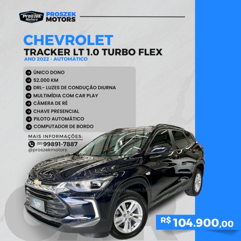 TRACKER 1.0 12V LT TURBO FLEX 4P AUTOMÁTICO