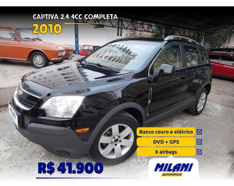 captiva 2.4 fwd sport 16v gasolina 4p automatico 2010 bento goncalves