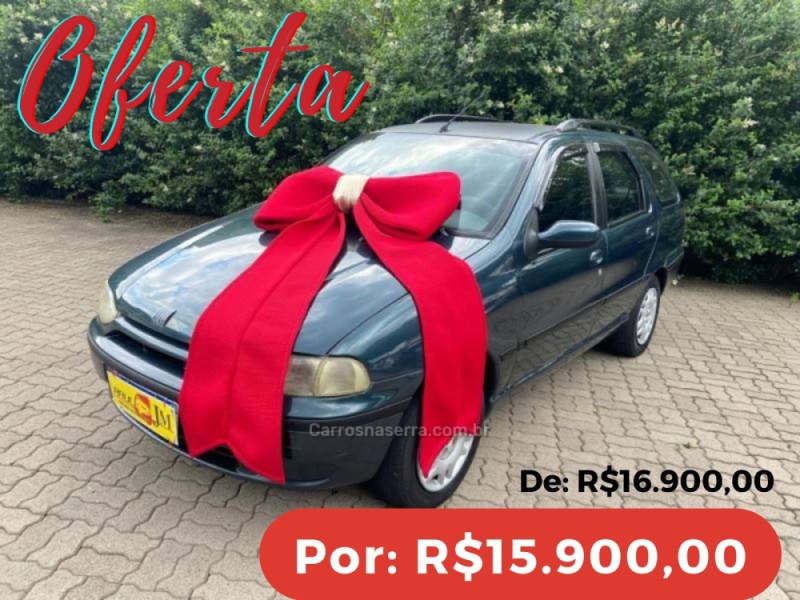 palio 1.6 mpi stile weekend 16v gasolina 4p manual 1999 caxias do sul