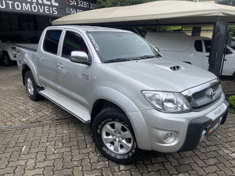 HILUX 3.0 SRV 4X4 CD 16V TURBO INTERCOOLER DIESEL 4P AUTOMÁTICO - 2010 - NOVA PETRóPOLIS