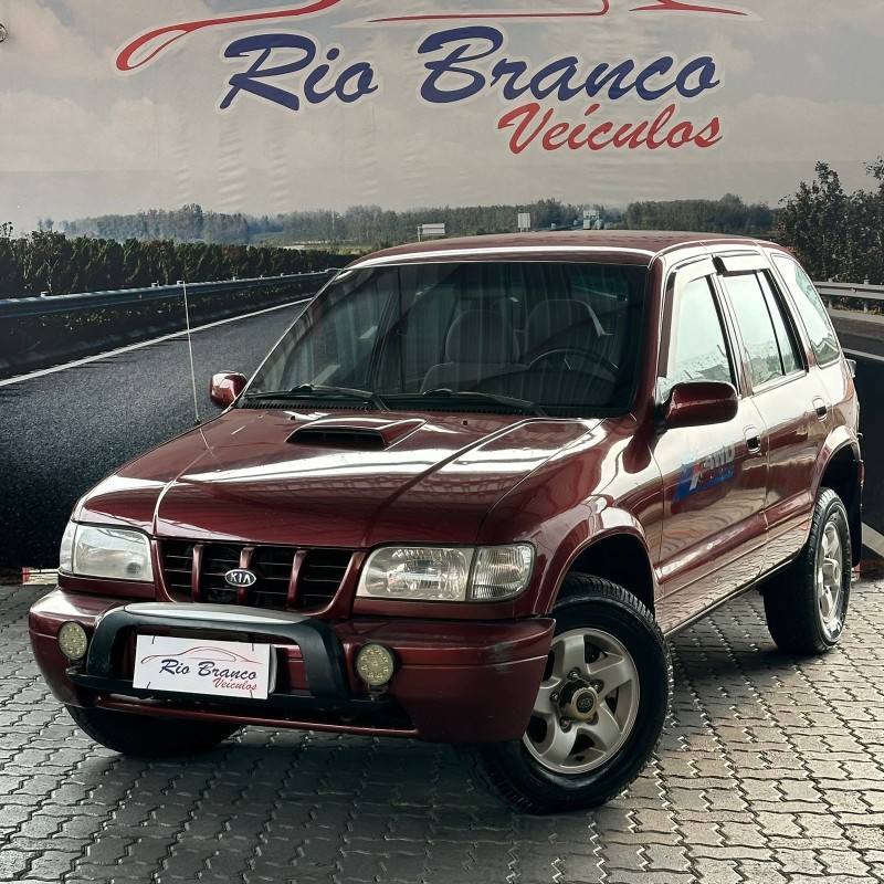 sportage 2.0 dlx 4x4 turbo intercooler diesel 4p manual 2001 caxias do sul