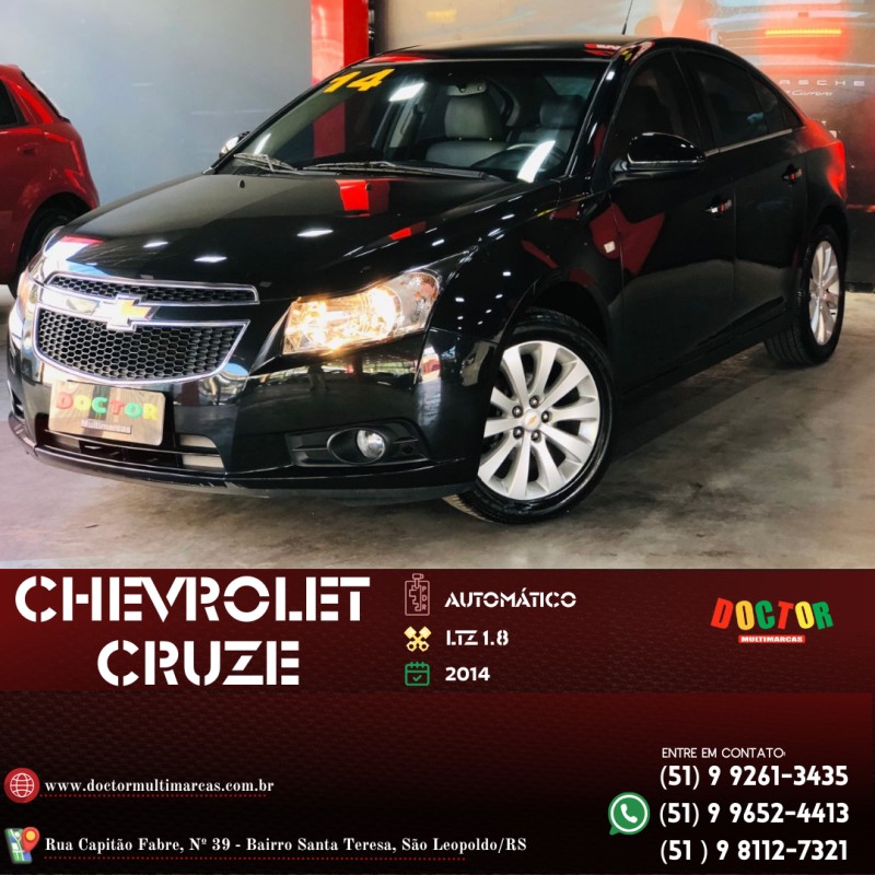 CRUZE 1.8 LTZ 16V FLEX 4P AUTOMÁTICO