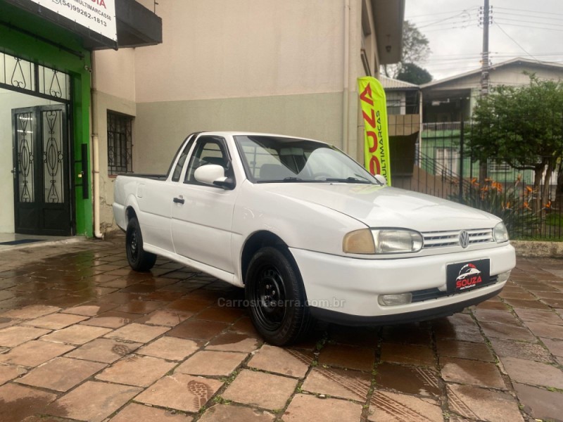 SAVEIRO 1.6 MI CL CS 8V GASOLINA 2P MANUAL G.II - 1999 - CAXIAS DO SUL