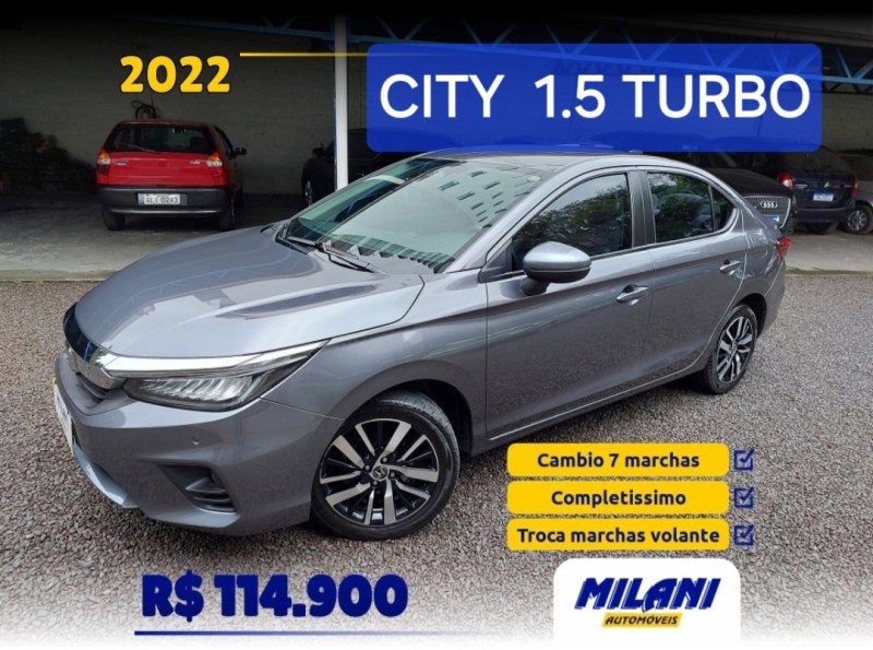 city 1.5 sedan touring 16v flex 4p automatico 2022 bento goncalves