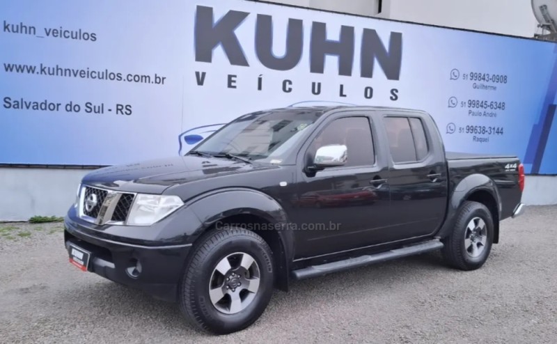 frontier 2.5 xe 4x4 cd turbo eletronic diesel 4p manual 2013 salvador do sul