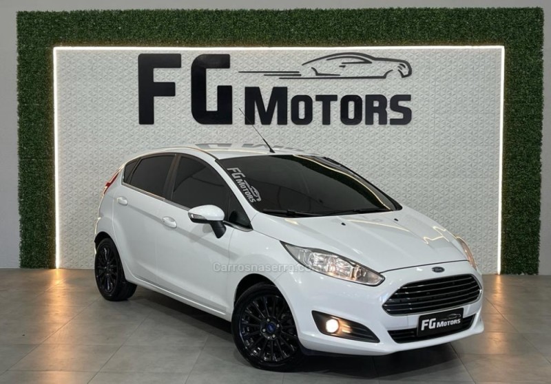 fiesta 1.0 ecoboost titanium hatch 12v gasolina 4p automatico 2017 novo hamburgo