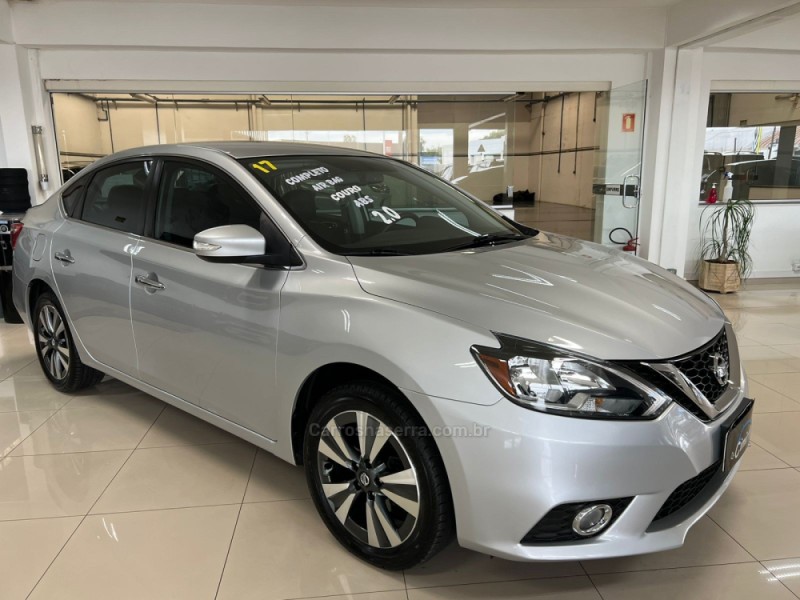 sentra 2.0 sv 16v flex 4p automatico 2017 taquara