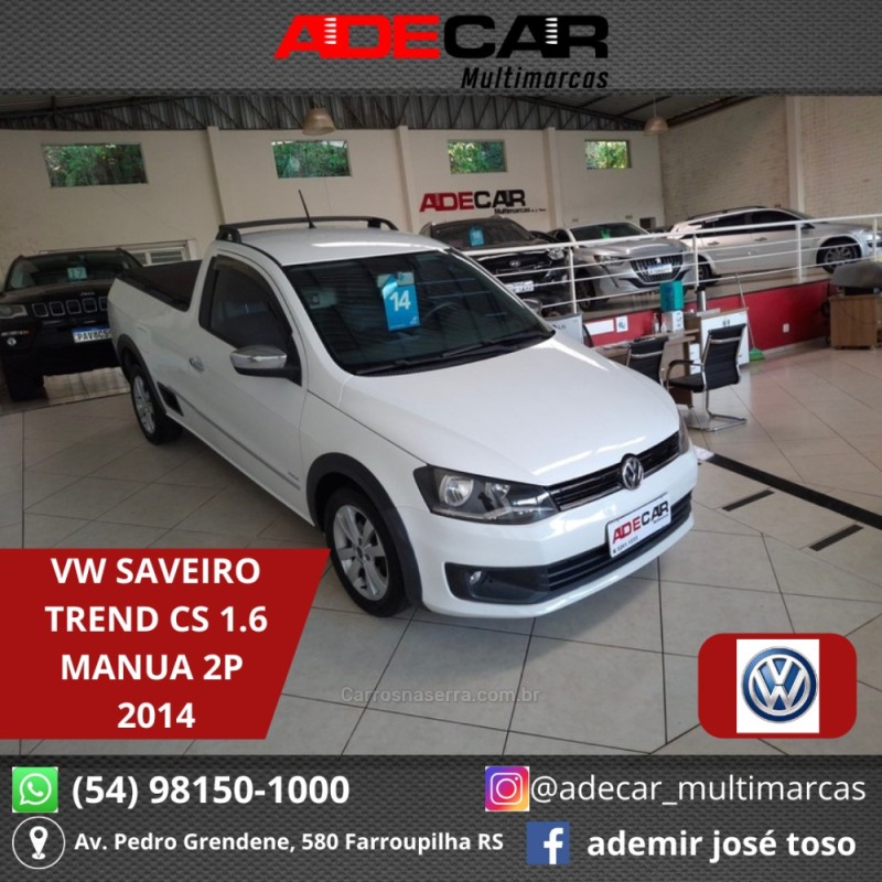 SAVEIRO 1.6 MI CS 8V FLEX 2P MANUAL G.V