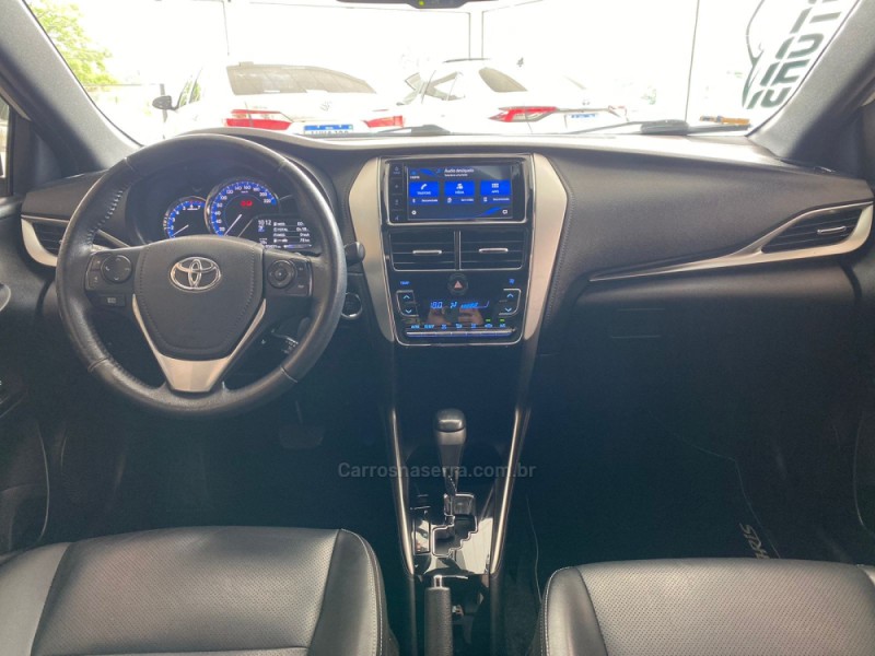 YARIS 1.5 XLS CONNECT 16V FLEX 4P AUTOMÁTICO - 2019 - NOVO HAMBURGO