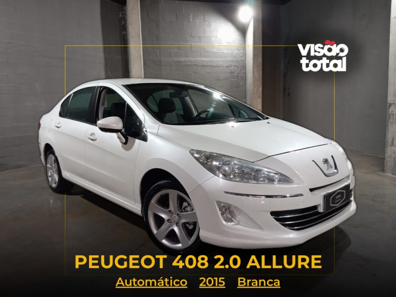 408 2.0 allure 16v flex 4p automatico 2015 caxias do sul