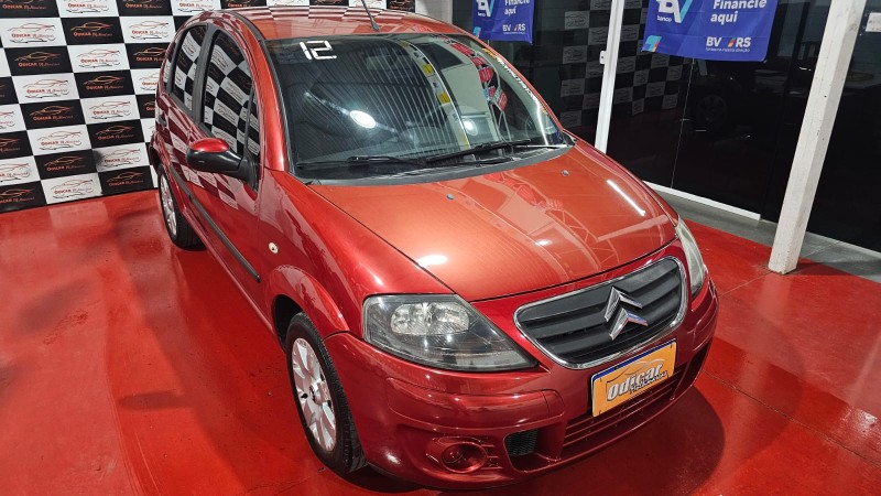 C3 1.4 I GLX 8V FLEX 4P MANUAL - 2012 - CAXIAS DO SUL